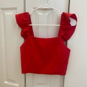 Alice and Olivia Red Top